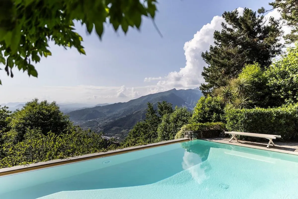 Rifugio Con Vista Mare E Piscina In Toscana Capriglia  0*, Capriglia (Lucca) Italy